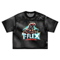 See-through Boxy Net T-Shirt