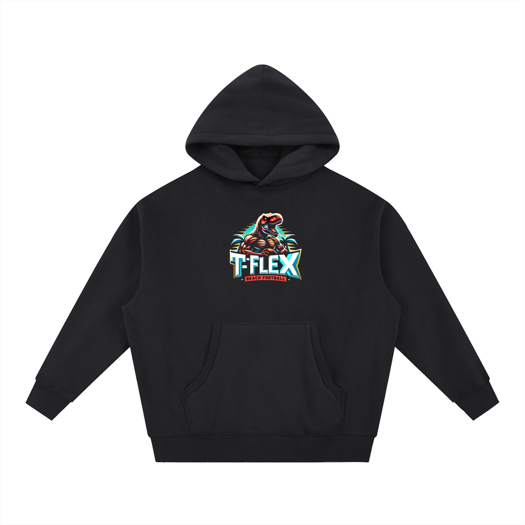 Essential Oversized Boxy Fit Fleece Hoodie