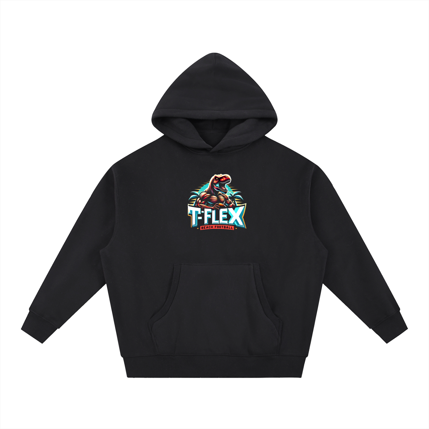 Essential Oversized Boxy Fit Fleece Hoodie