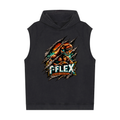 Snow Washed Sleeveless Hoodie