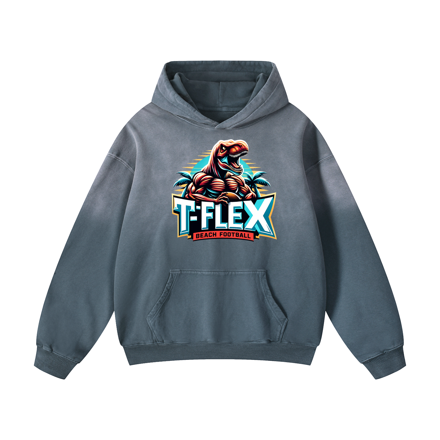 T-Flex Heavyweight Sunfade Oversized Hoodie
