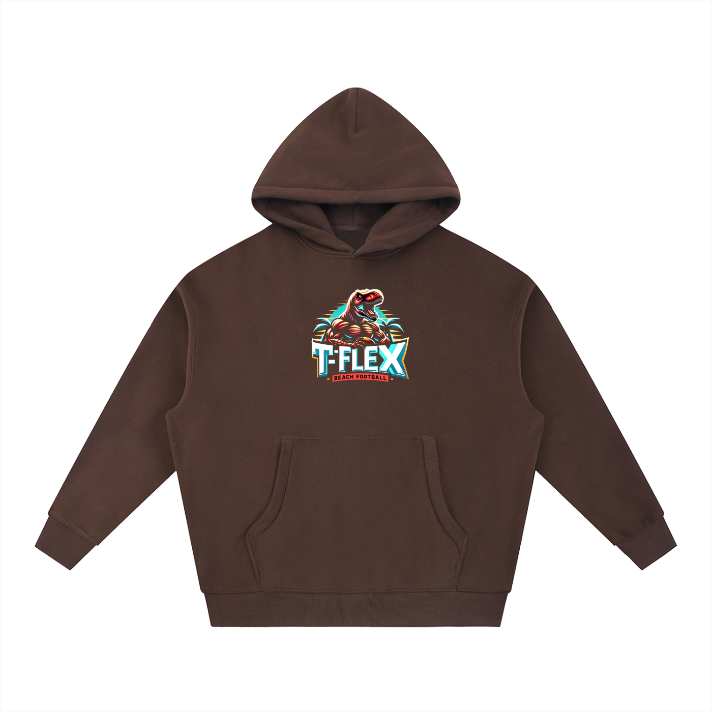 Essential Oversized Boxy Fit Fleece Hoodie